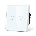 کلید دو پل لمسی هوشمند Wollcano